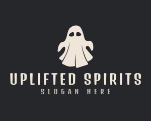 Spooky Phantom Ghost logo design