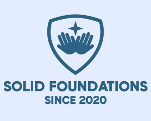 Star Hand Shield logo