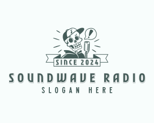 Skull Radio Podcasting logo