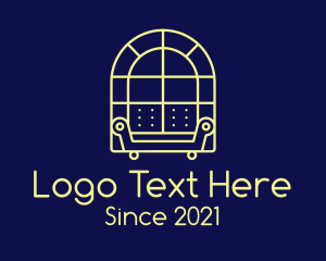 Seat - Window Sofa Furniture logo design