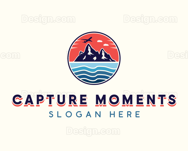 Mountain Travel Tour Logo