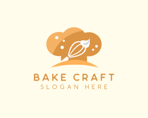 Chef Hat Whisk logo design