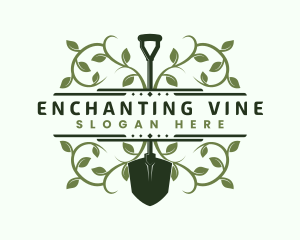 Shovel Plant Vine logo