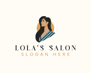 Woman Fashion Salon logo design