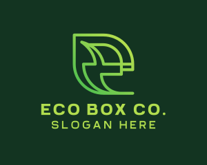 Eco Environmentalist Letter E logo design