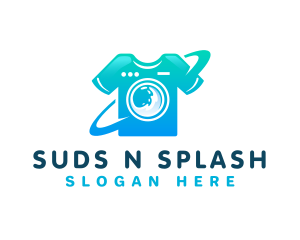 Shirt Washing Laundry logo