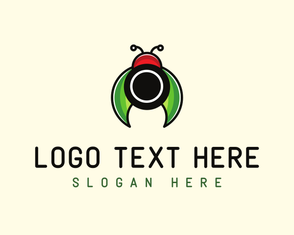 Lady Bug logo example 3