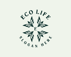 Sustainable Garden Leaves logo design