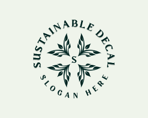 Sustainable Garden Leaves logo design