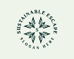 Sustainable Garden Leaves logo design