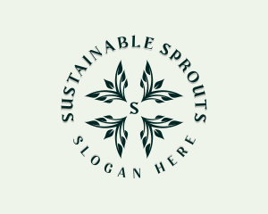 Sustainable Garden Leaves logo
