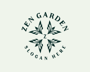 Sustainable Garden Leaves logo design