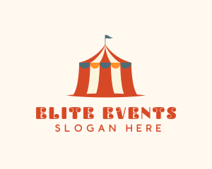 Circus Funfair Event logo design