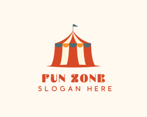 Circus Funfair Event logo design