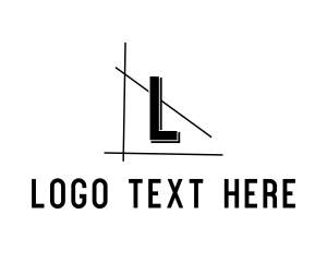 Letter - Builder Construction Letter logo design