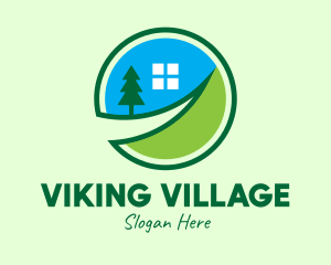 Rural Village Home logo design