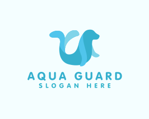 Arctic Seal Oceanarium logo design