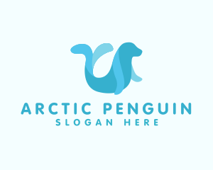 Arctic Seal Oceanarium logo design