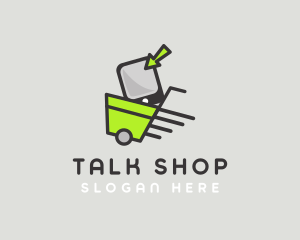 Computer Gadget Shopping logo design