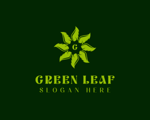 Organic Herbal Wellness logo design