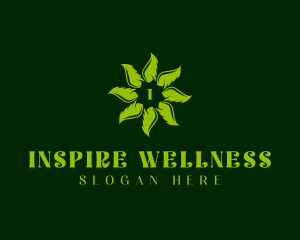 Organic Herbal Wellness logo design