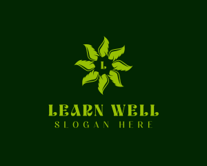 Organic Herbal Wellness logo design