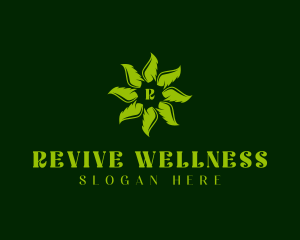 Organic Herbal Wellness logo design