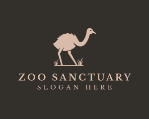 Ostrich Wildlife Zoo logo