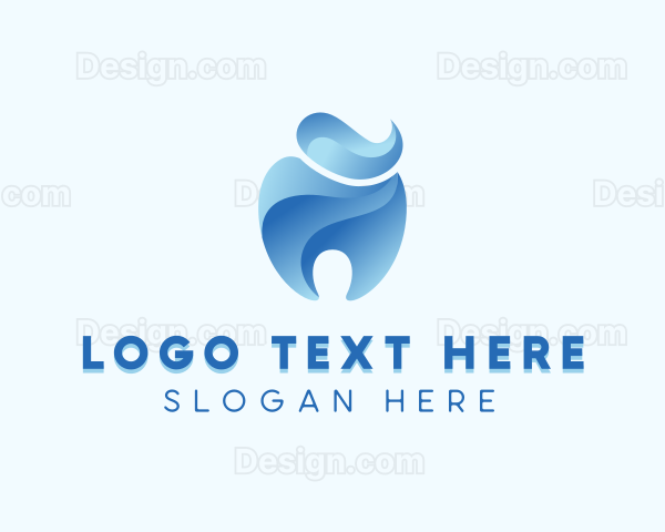 Toothpaste Dental Oral Logo