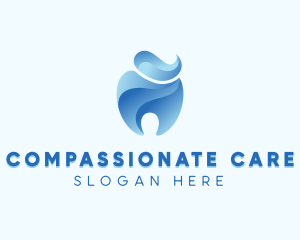 Toothpaste Dental Care logo design