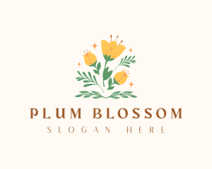 Elegant Flower Garden logo design