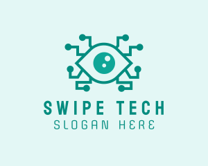 Tech Optical Eye logo design