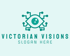 Tech Optical Eye logo design