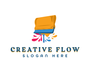 Creative Squeegee Ink logo design