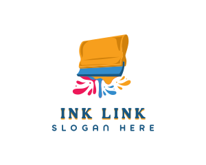 Creative Squeegee Ink logo design