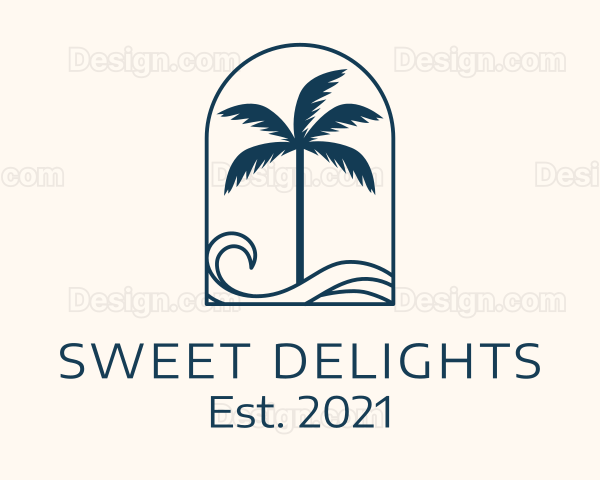 Palm Tree Beach Resort Logo