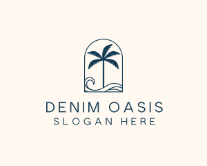 Palm Tree Beach Resort logo