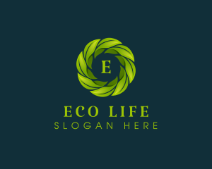 Leaf Wellness Nature logo design