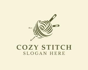 Handicraft Crochet Yarn logo design