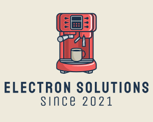 Electronic Coffee Maker  logo design