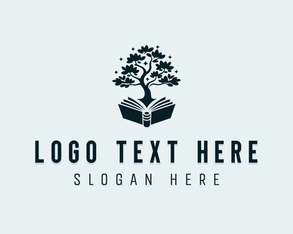 Book logo example 3
