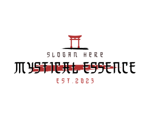 Asian Japanese Shrine logo