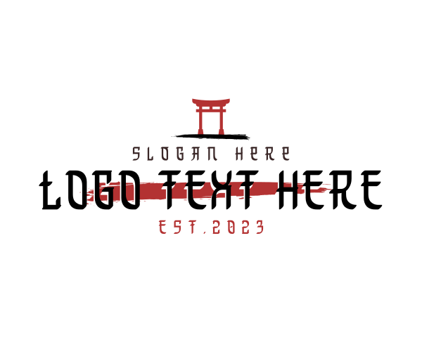 Japanese logo example 3