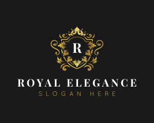 Royal Luxury Shield logo design