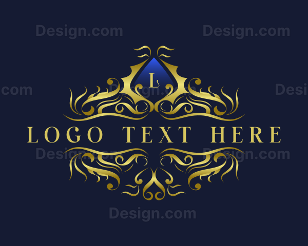 Luxury Ornament Florist Logo