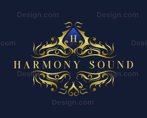 Luxury Ornament Florist Logo