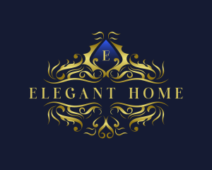 Luxury Ornament Florist logo design