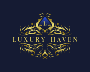 Luxury Ornament Florist logo design