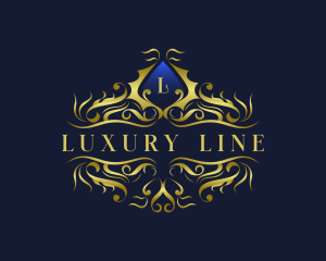 Luxury Ornament Florist logo design