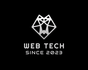 Wolf Tech Startup logo design